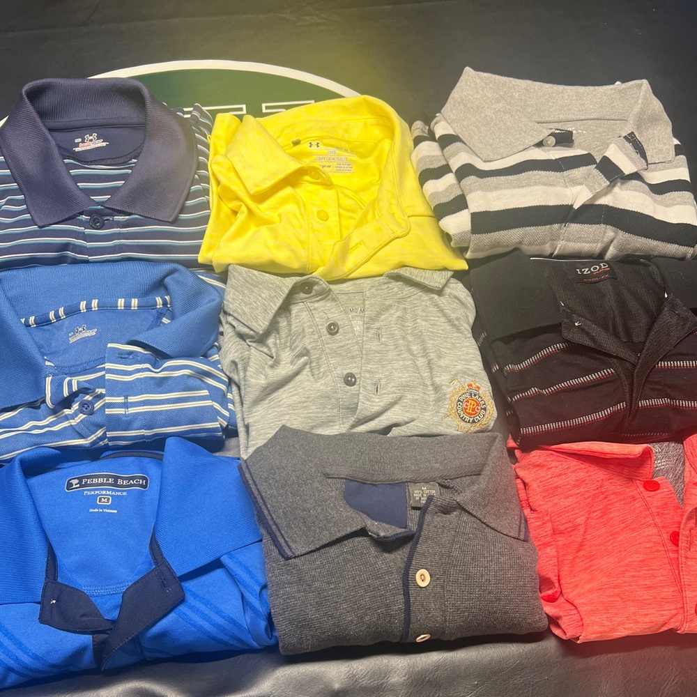 Under Armour Mixed Brand Golf Polo Shirts